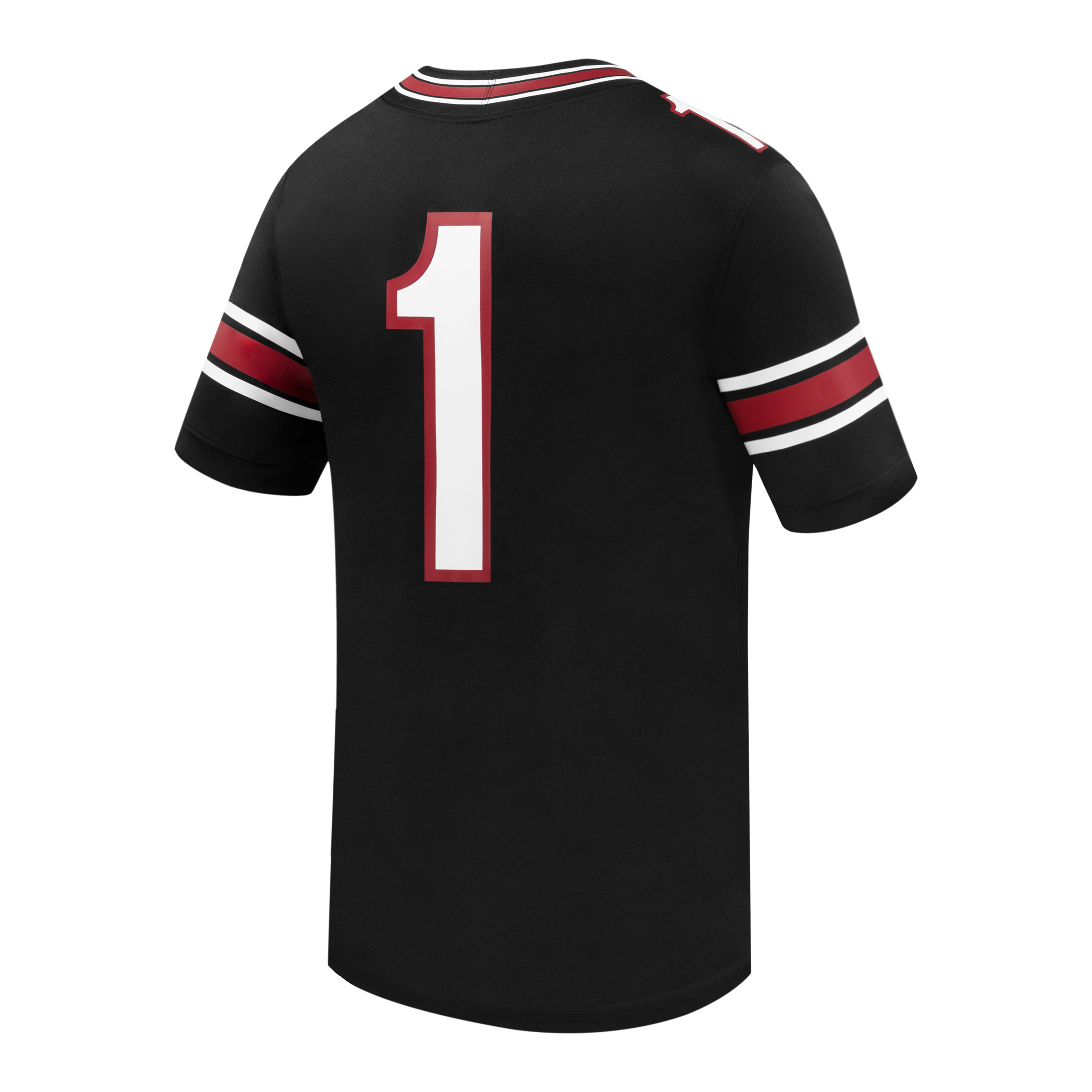 Men's Nike #1 Garnet South Carolina Gamecocks Home Replica Football Jersey