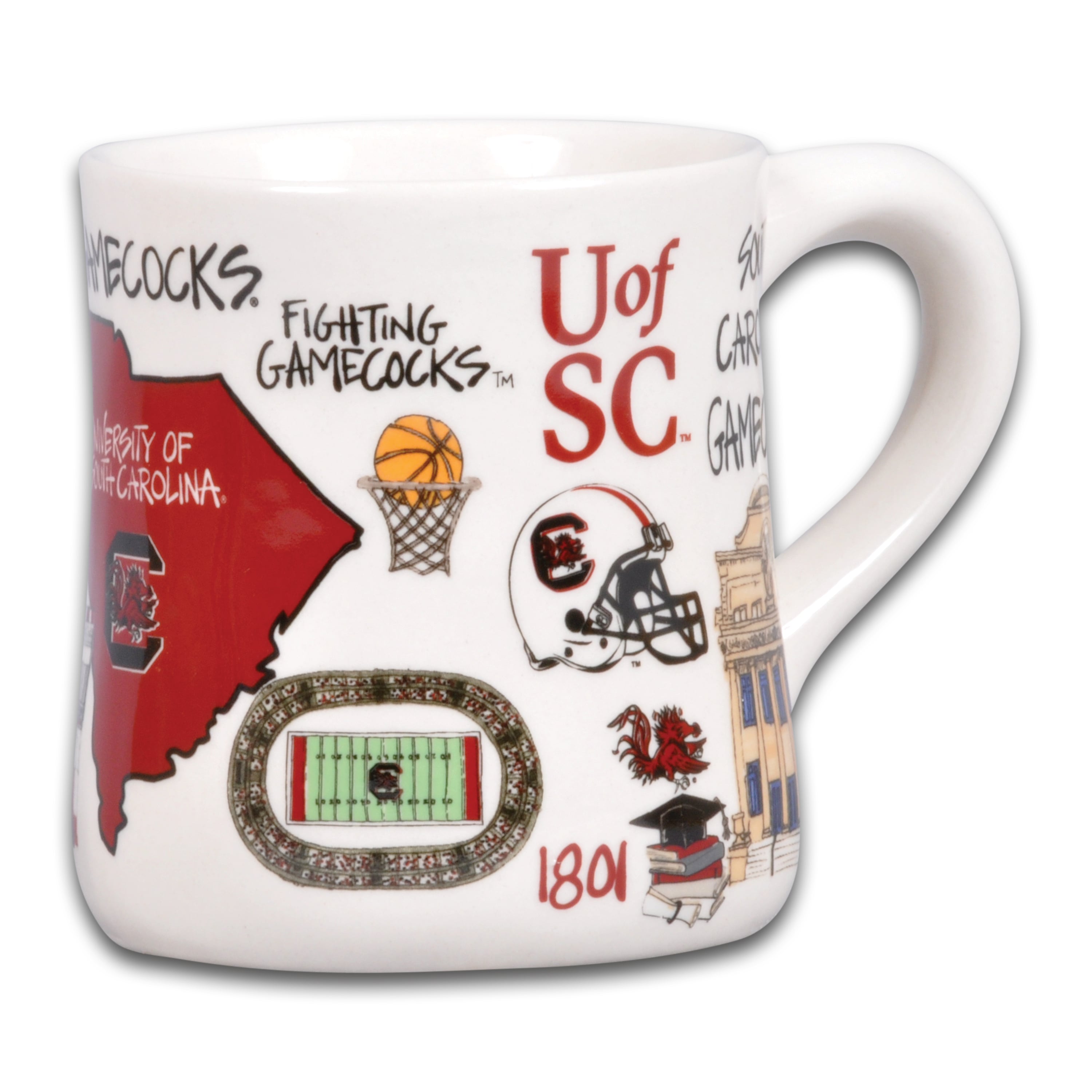 South Carolina Gamecocks 16oz. Hometown Mug