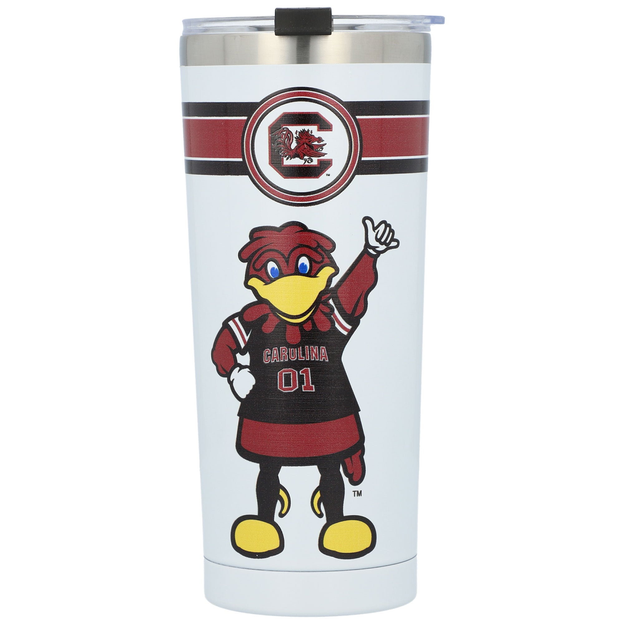 Gobelet classique en acier inoxydable de 680 ml, Gamecocks de Caroline du Sud