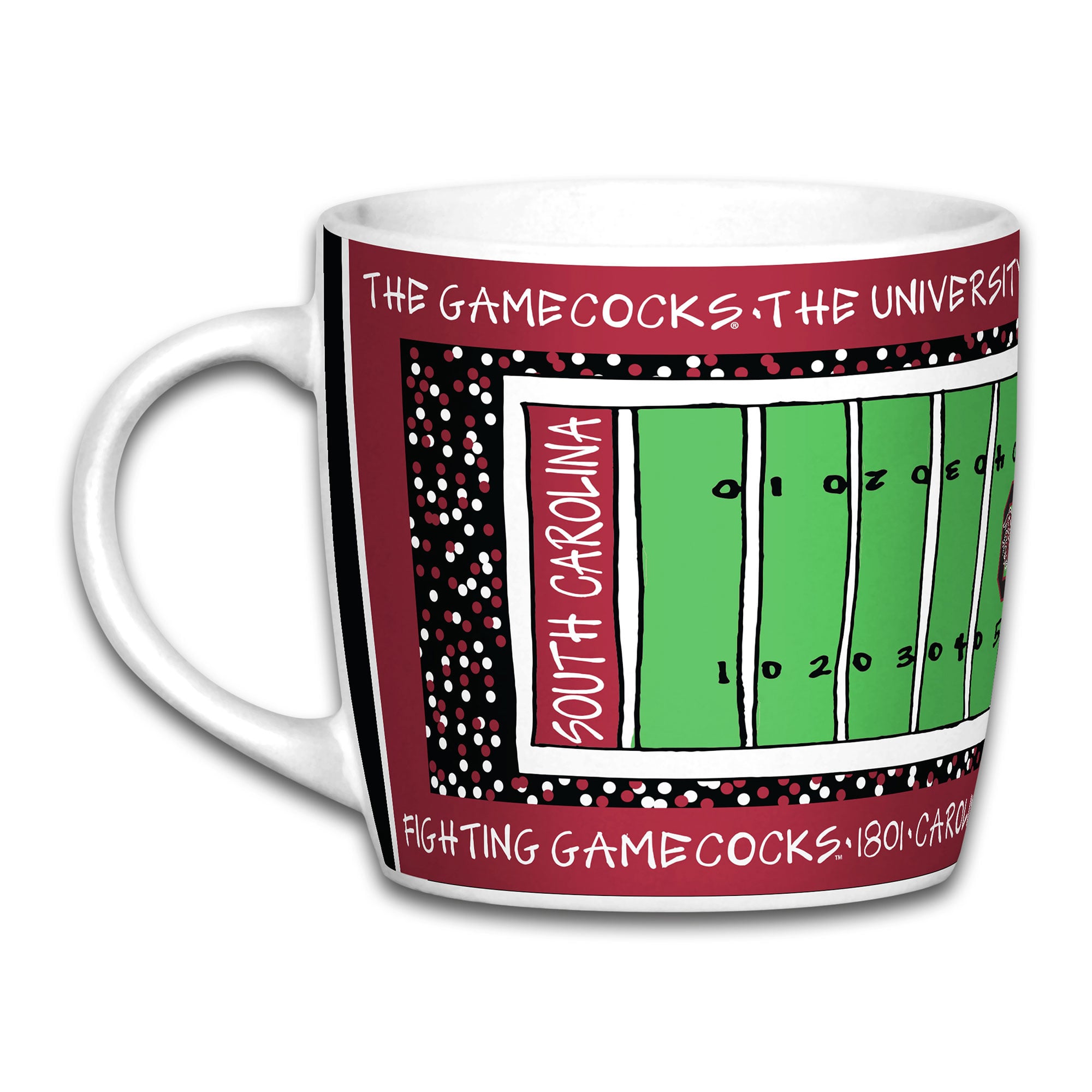 Mug de stade des Gamecocks de Caroline du Sud (887 ml).