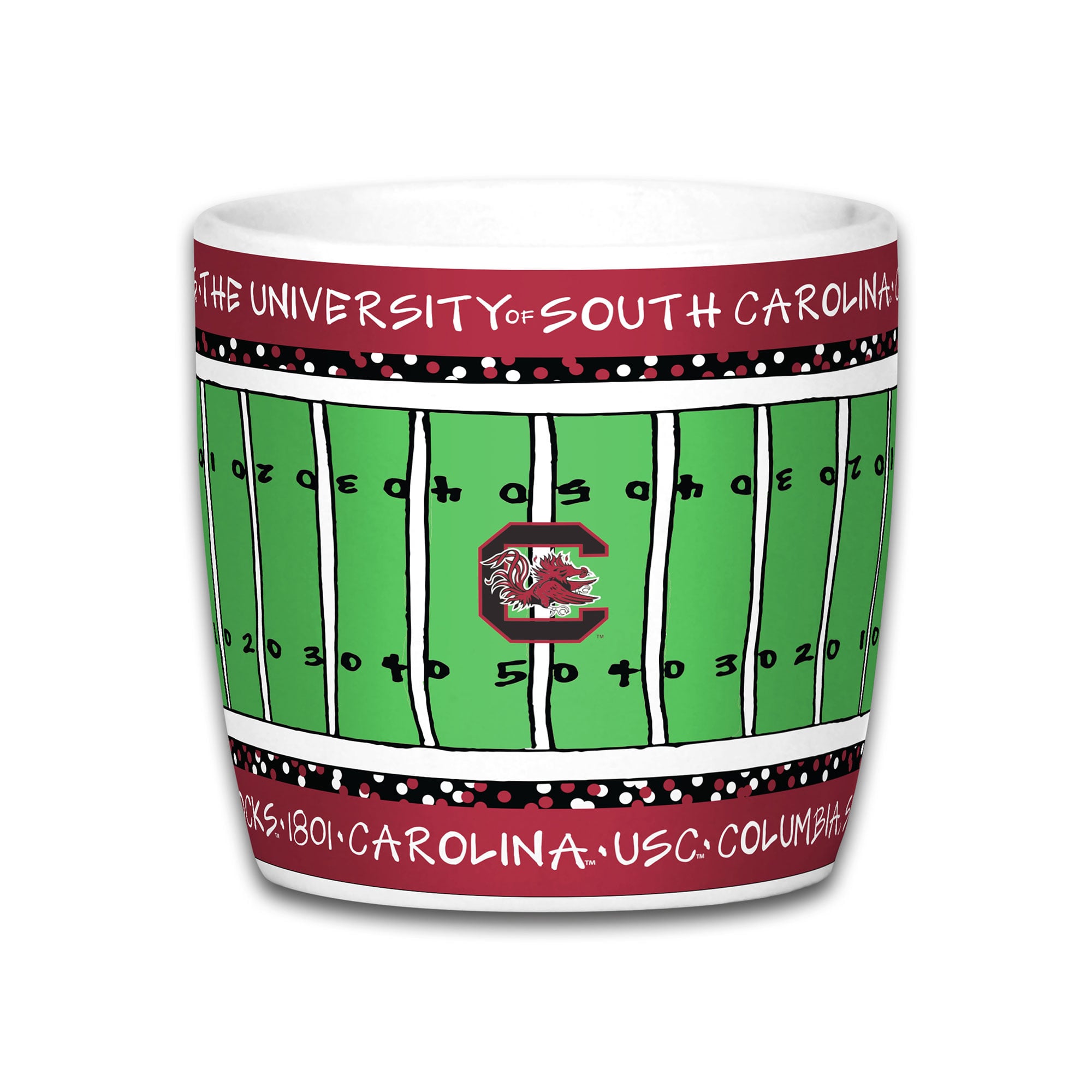 Mug de stade des Gamecocks de Caroline du Sud (887 ml).