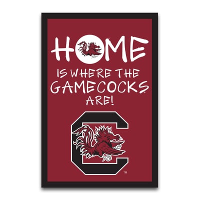 Drapeau de jardin 12" x 18" des Gamecocks de Caroline du Sud