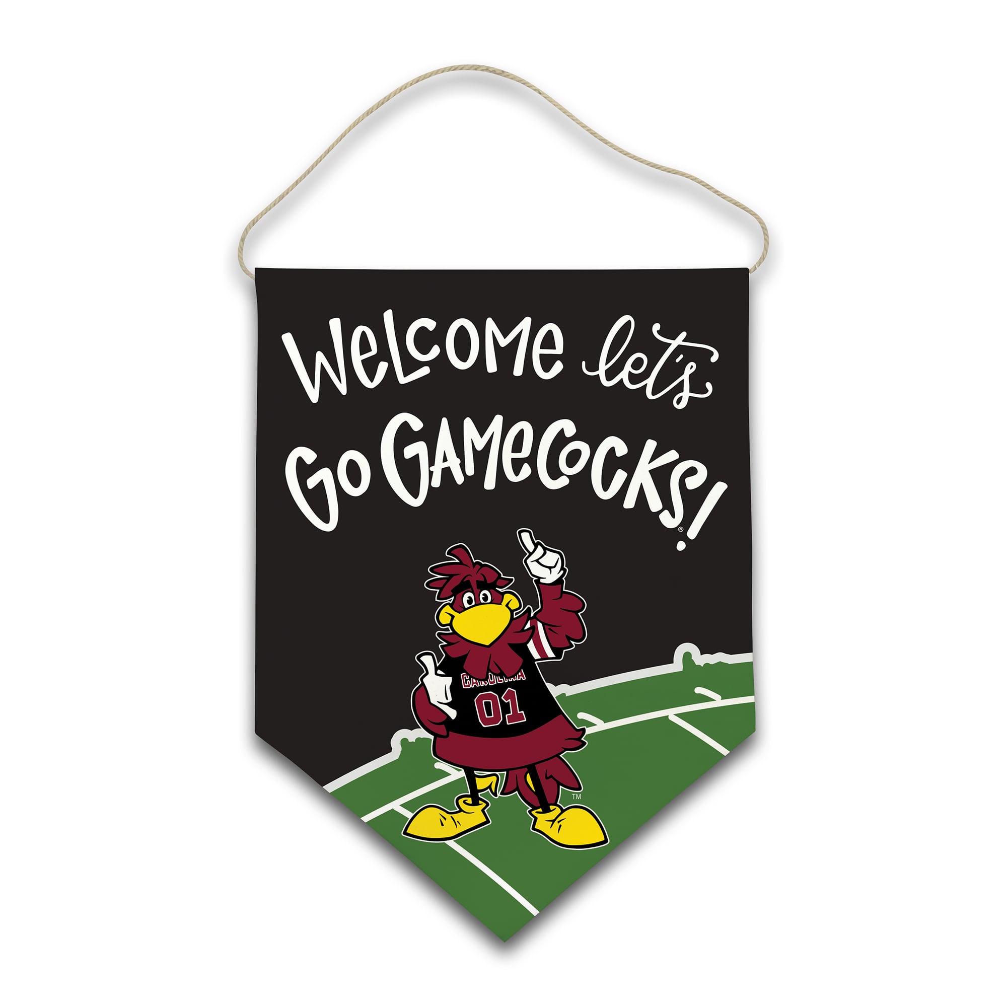 Toile de bienvenue des Gamecocks de Caroline du Sud