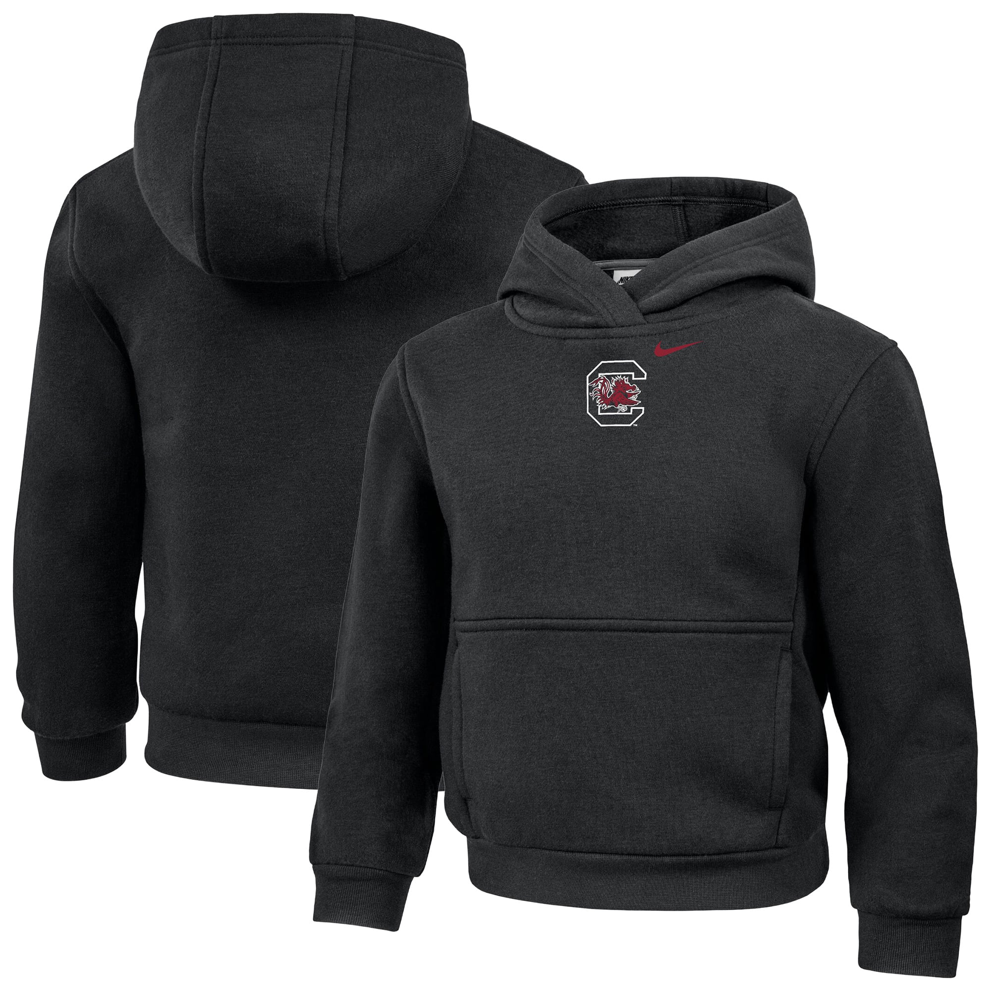 Sweat à capuche Nike noir pour tout-petit South Carolina Gamecocks Core