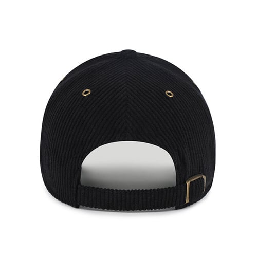 Casquette unisexe ajustable '47 Black South Carolina Gamecocks Accordia en velours côtelé MVP