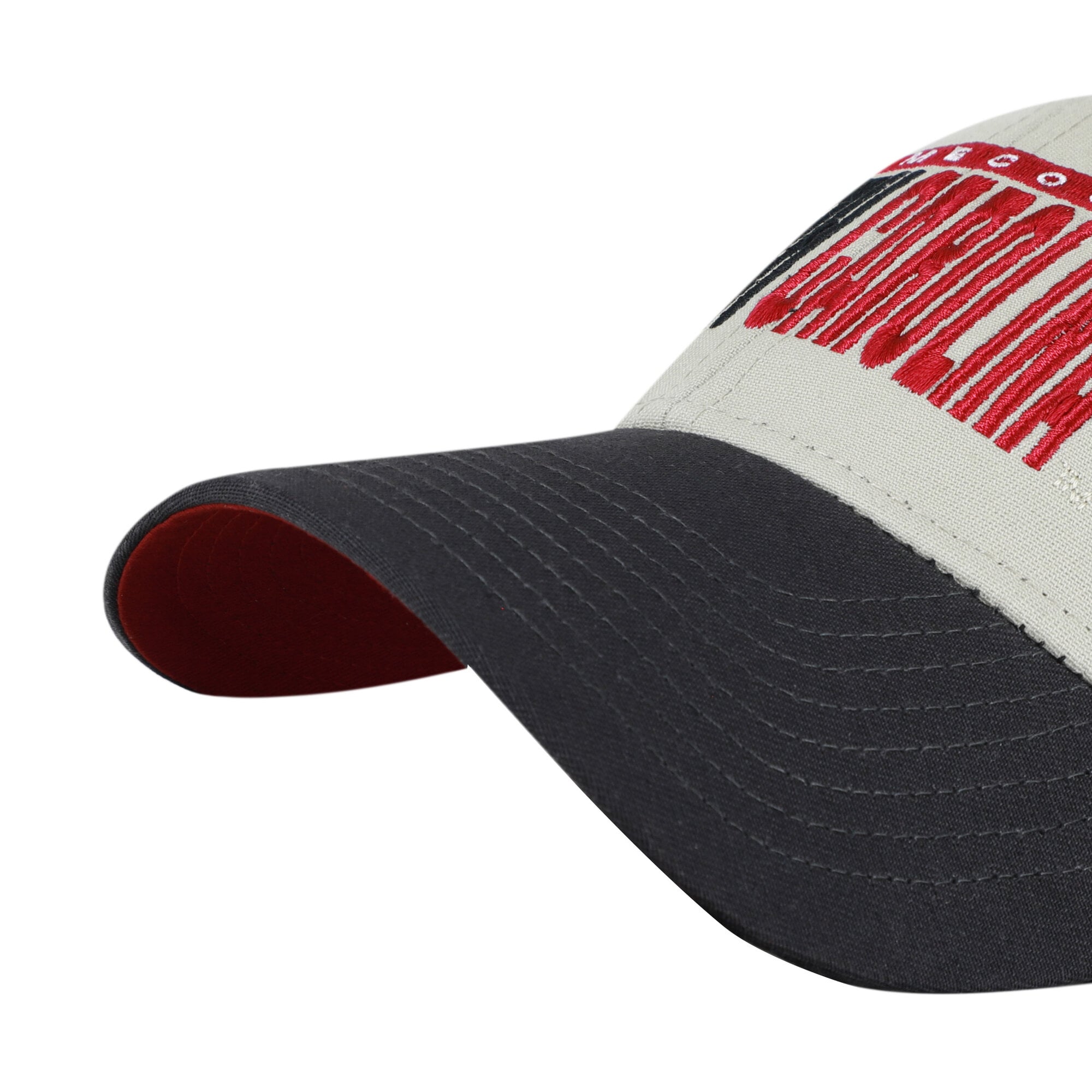 Unisex '47 Gray/Black South Carolina Gamecocks Half Block Text MVP Adjustable Hat