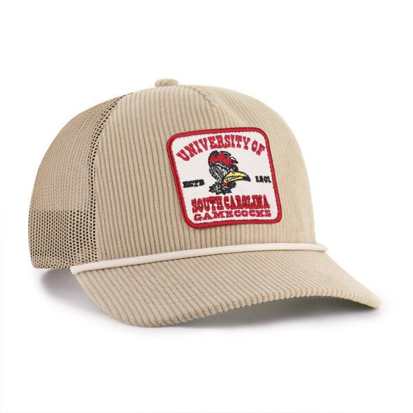 Casquette unisexe '47 kaki South Carolina Gamecocks Cordlandia Hitch ajustable