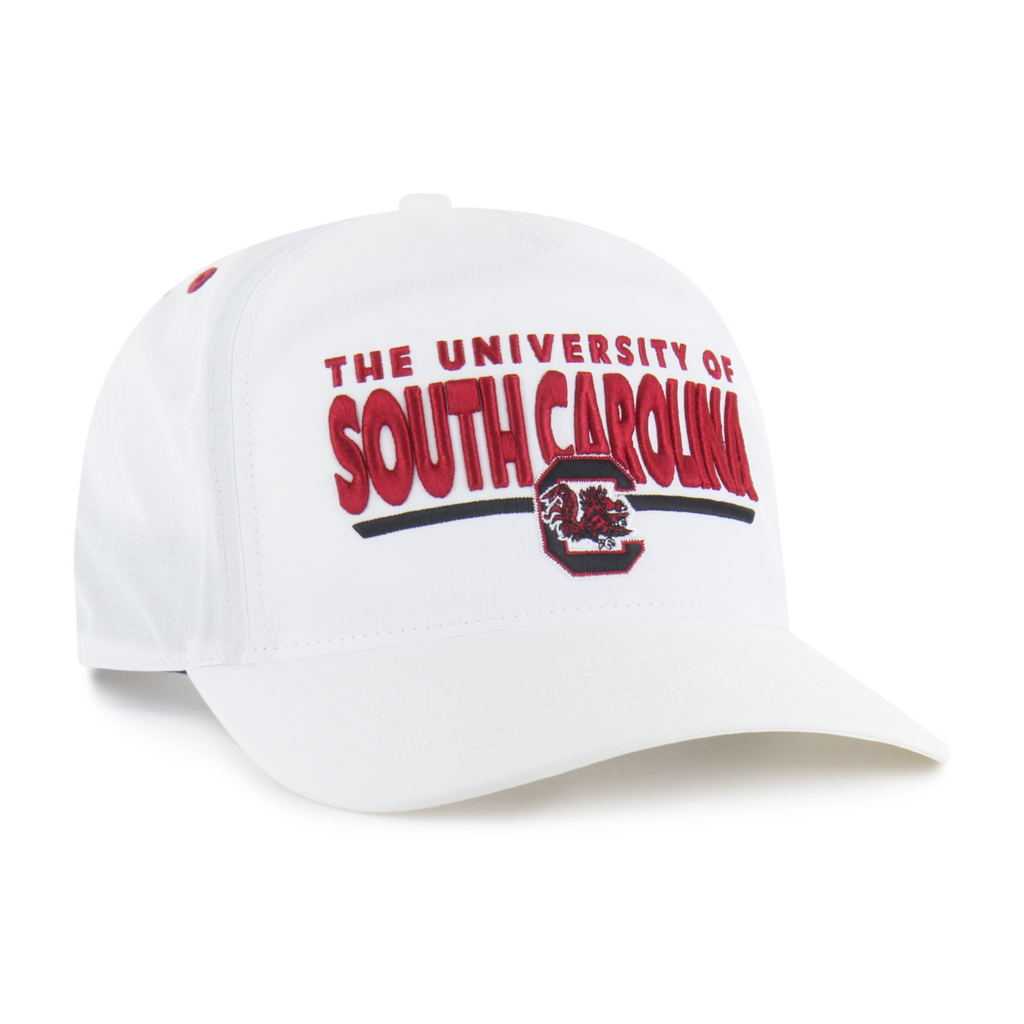 Unisex '47 White South Carolina Gamecocks brrr° Expressway Hitch Adjustable Hat