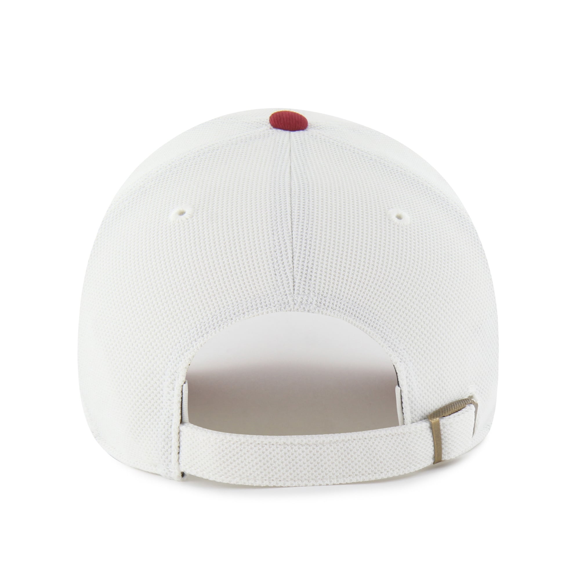 Unisex '47 White/Garnet South Carolina Gamecocks Pique Patch Clean Up Adjustable Hat