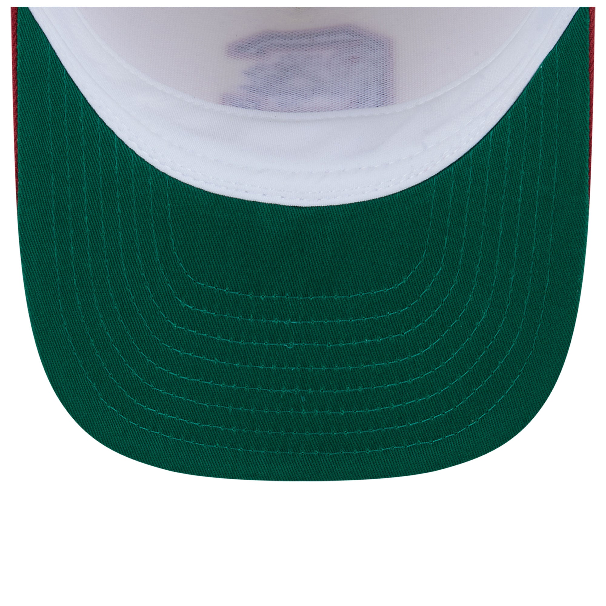Casquette unisexe New Era blanche/grenat 9FIFTY A-Frame Snapback des Gamecocks de Caroline du Sud