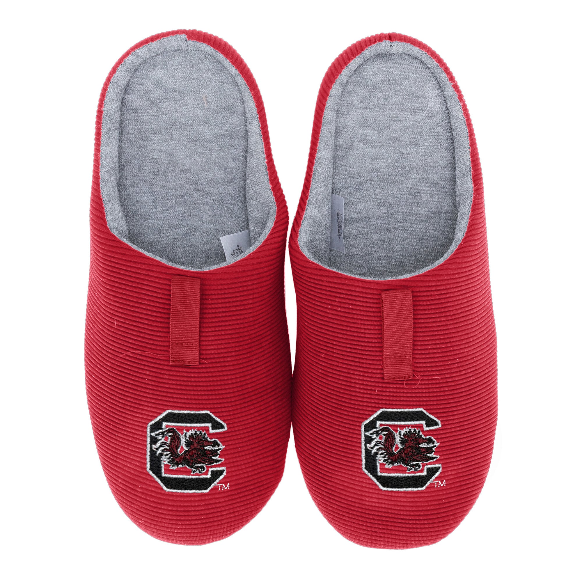 Pantoufles côtelées unisexes ZooZatz South Carolina Gamecocks