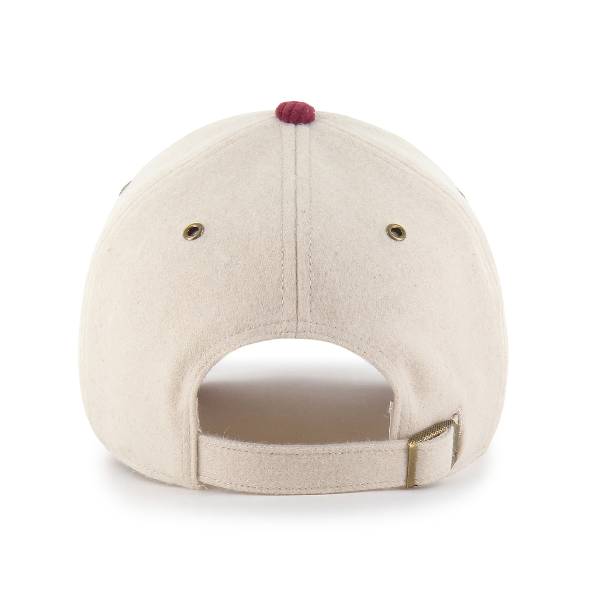 Casquette ajustable pour femme « 47 Cream/Grenat South Carolina Gamecocks Rope Script Clean Up »