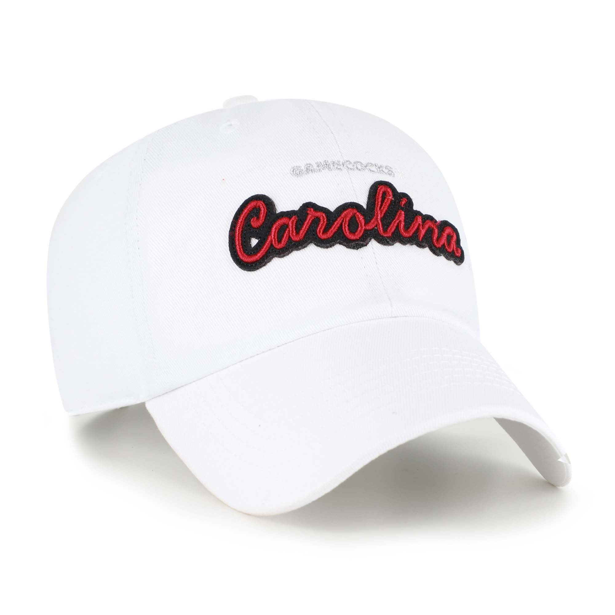 Casquette ajustable « 47 White South Carolina Gamecocks » pour femme