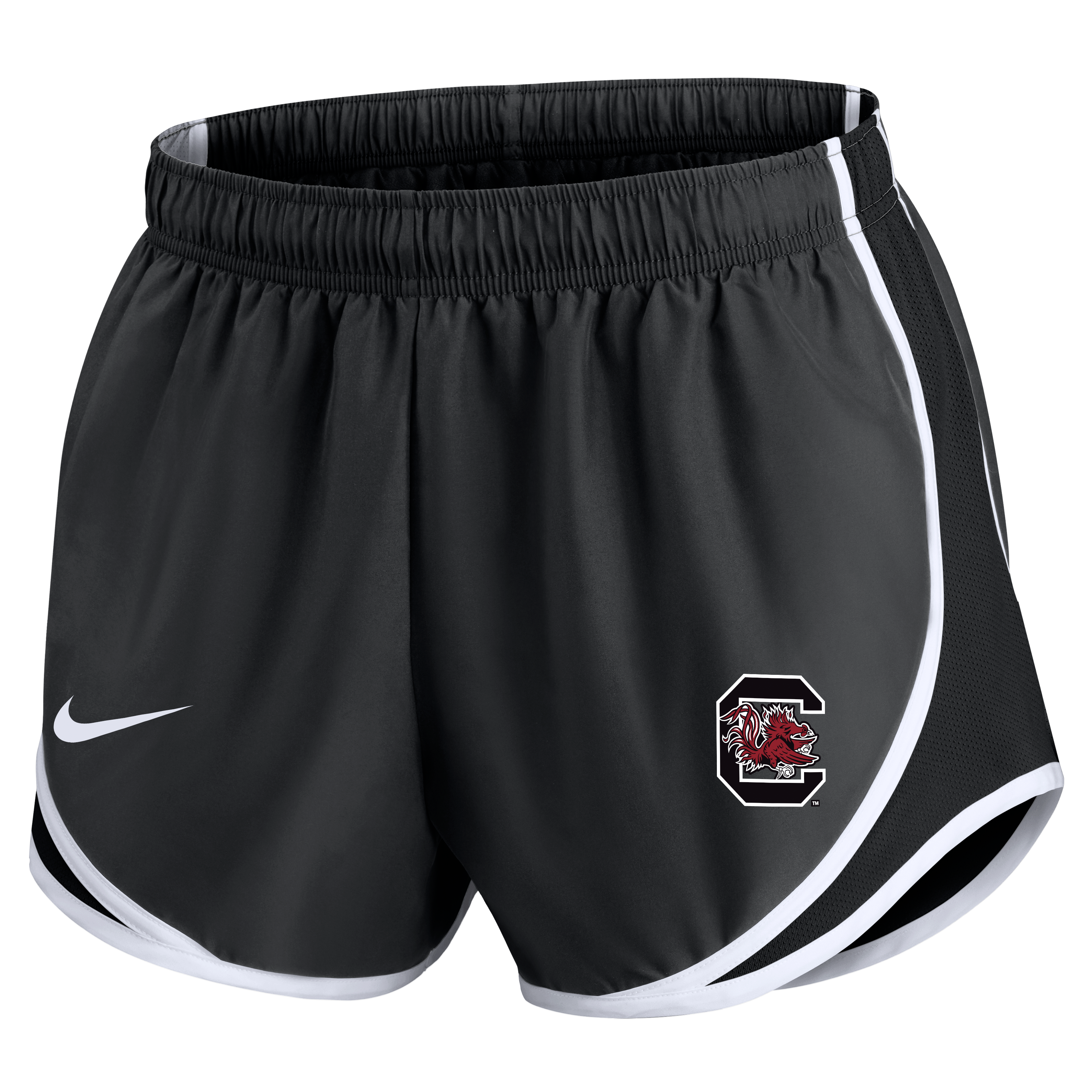 Women's Nike Black South Carolina Gamecocks Dri-FIT Tempo Shorts
