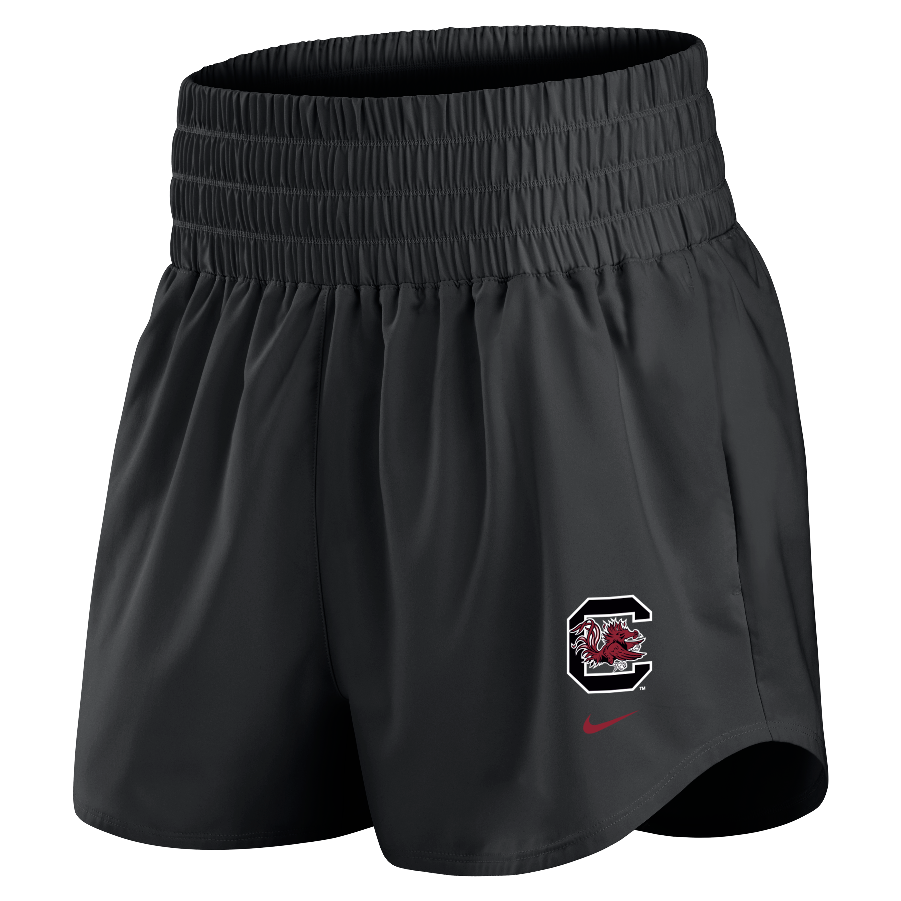 Women's Nike Black South Carolina Gamecocks Dri-FIT Ultra High-Waisted Shorts