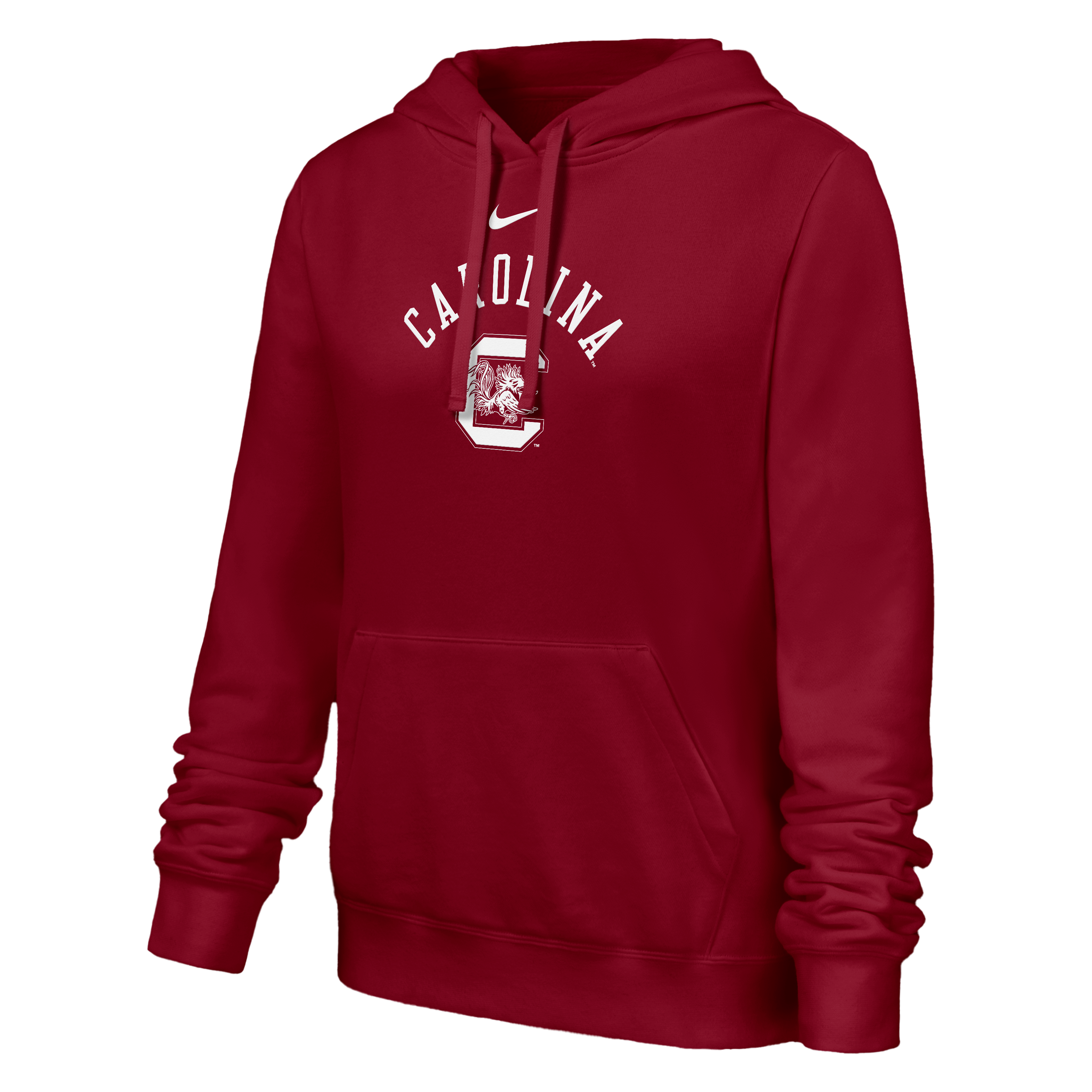 Women's Nike Garnet South Carolina Gamecocks Club Fleece Hoodie