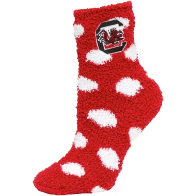 South Carolina Gamecocks ZooZatz Women's Plush Dot Socks