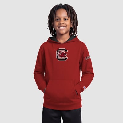  South Carolina Gamecocks Champion Youth Fleece Hoodie - Garnet