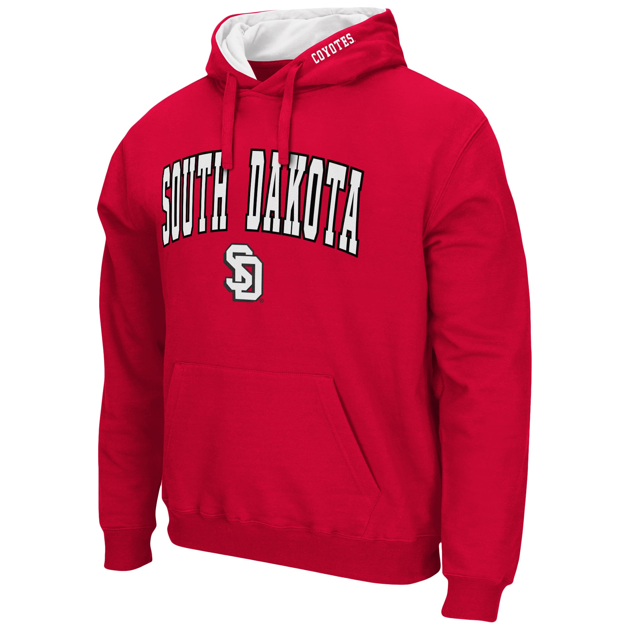 Sweat à capuche Colosseum Red South Dakota Coyotes Arch & Logo 3.0 pour homme