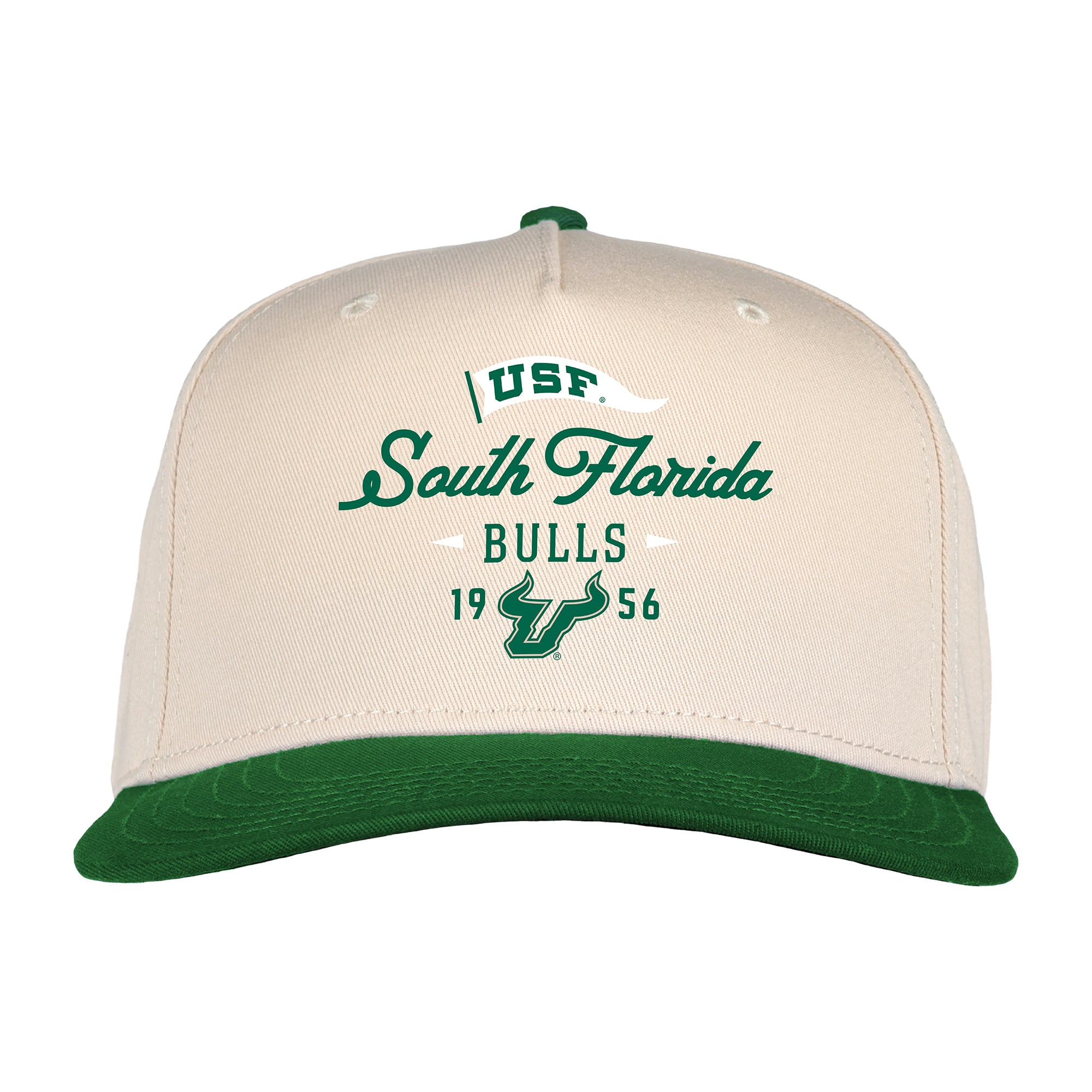 Unisex Ahead Cream South Florida Bulls The 1995 Adjustable Hat