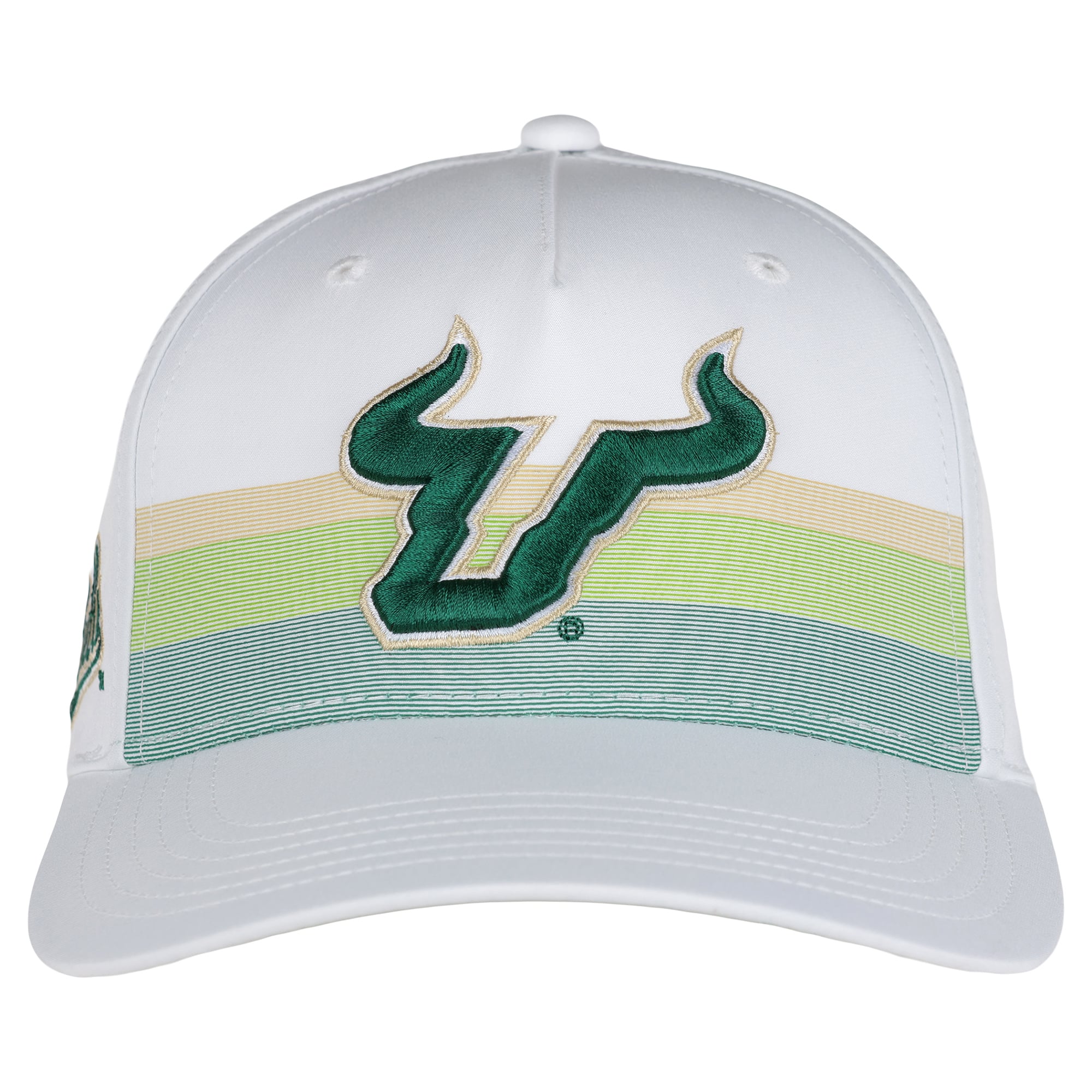 Unisex Ahead White South Florida Bulls The Sideline Adjustable Hat