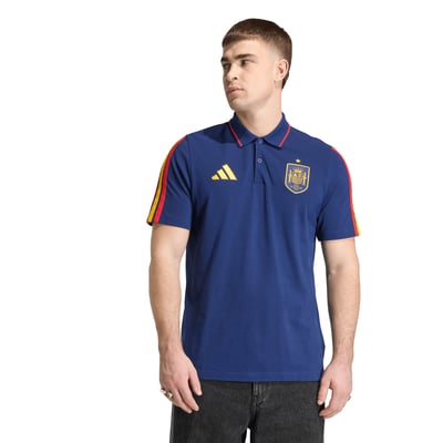  Spain National Team adidas   Alphaskin Polo - Navy