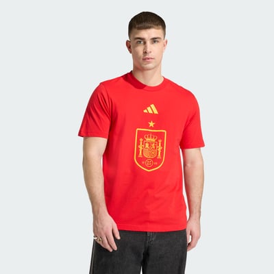  Spain National Team adidas   Alphaskin Graphic T-Shirt - Red