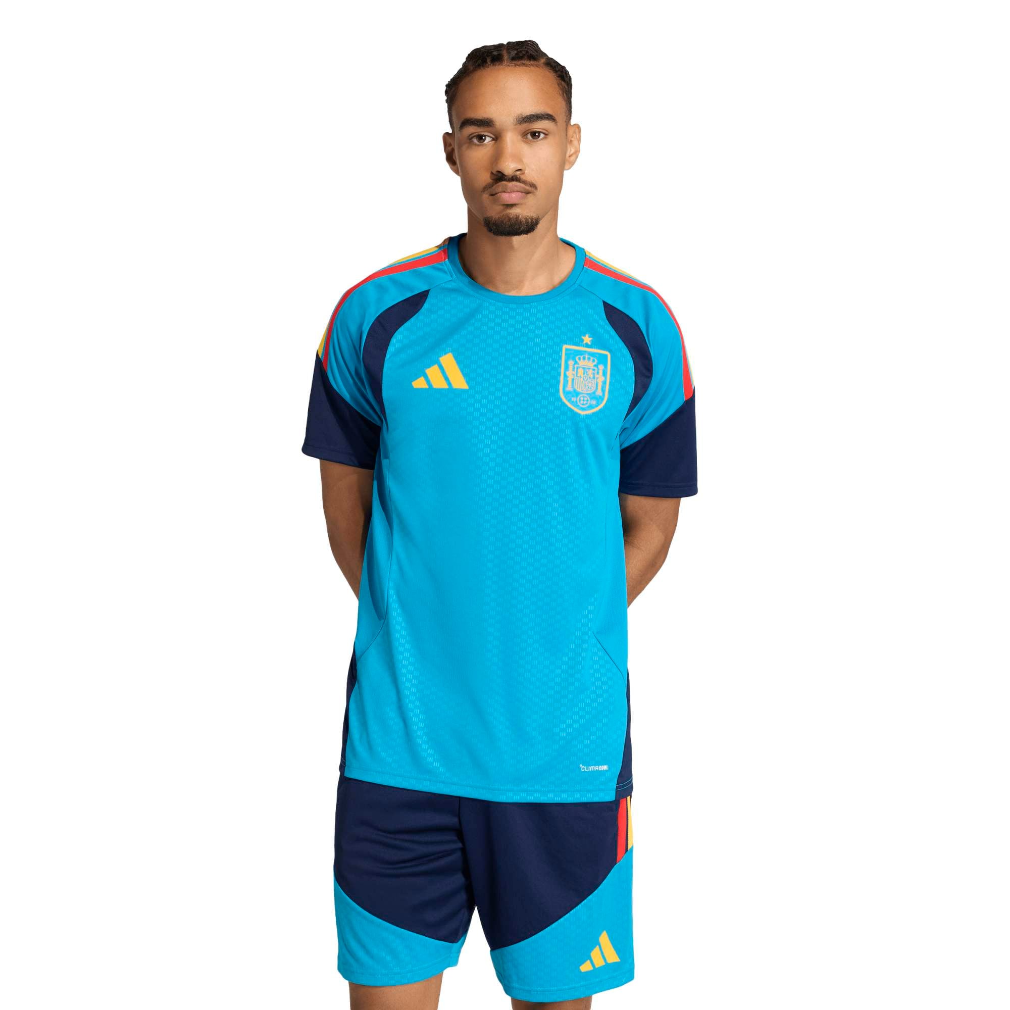 Spain adidas Training Jersey - Blue