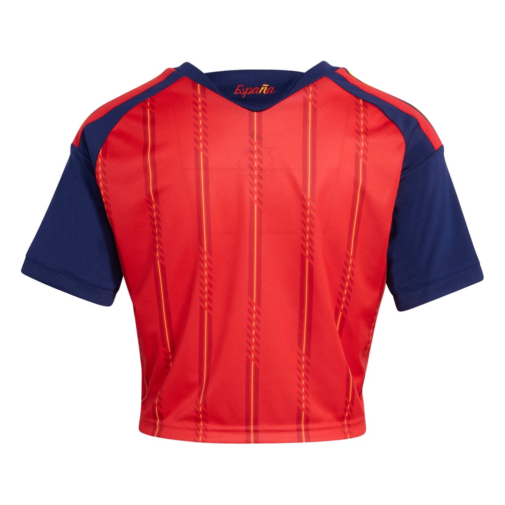 Red Team Cod Women's adidas Red Spain National Team 2026 Home Cropped Replica Jersey