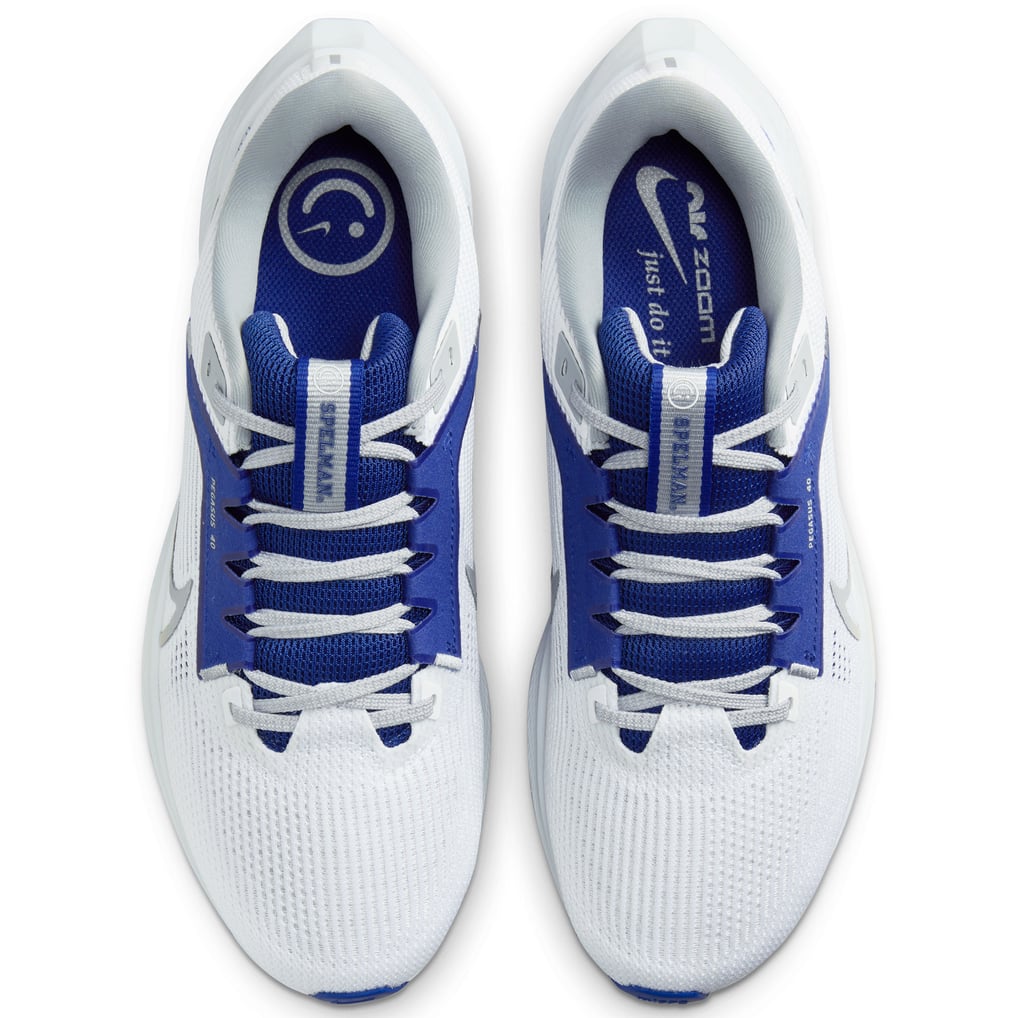 Unisex Nike White Spelman College Jaguars Zoom Pegasus 40  display picture 1