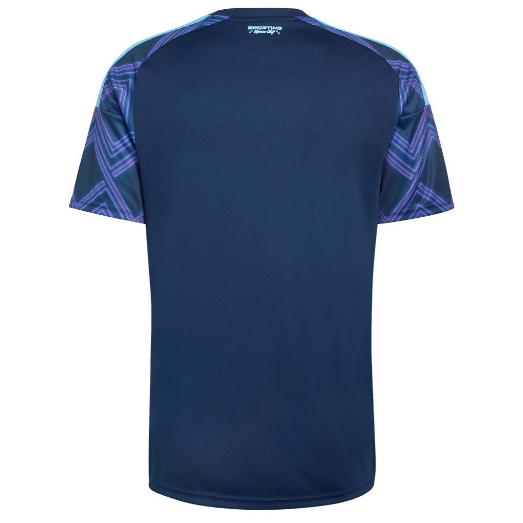 Men's Sporting Kansas City adidas Blue 2026 The 18th & Vine Kit Replica ...