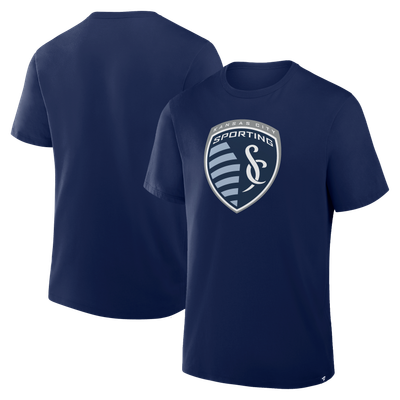 Sporting Kansas City Fanatics Logo T-Shirt - Navy