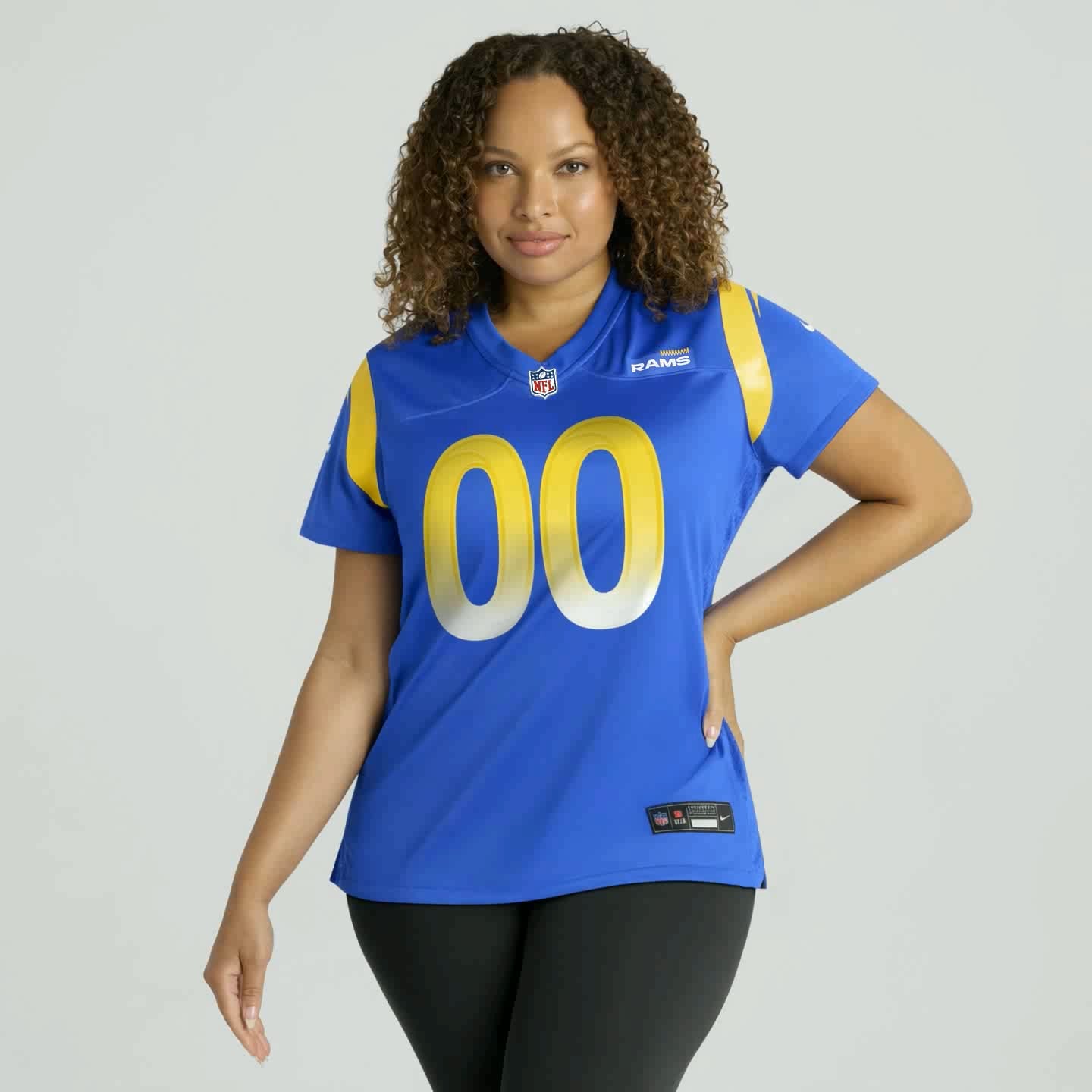 Women's Nike Isaac Bruce Royal Los Angeles Rams Game Retired