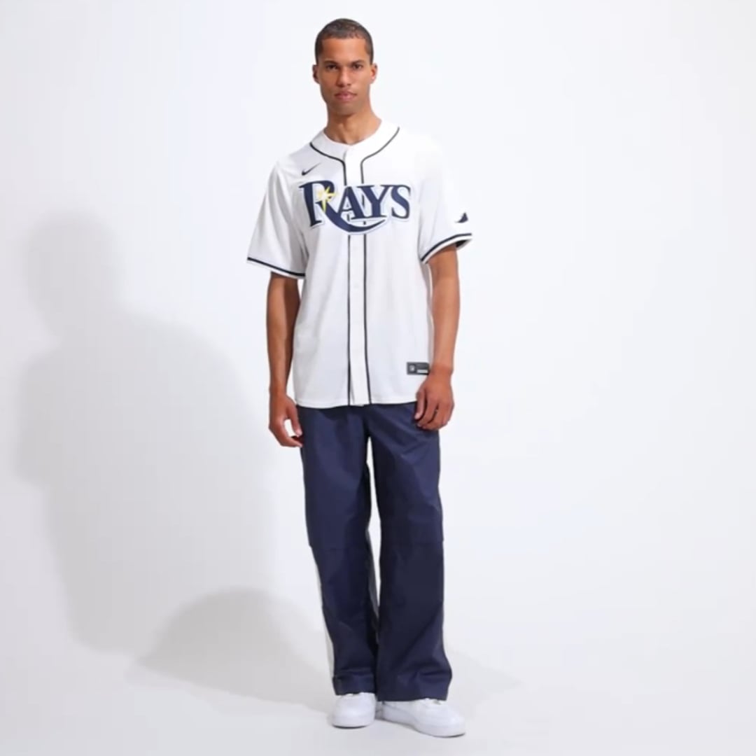 メンズ Nike ホワイト タンパベイ・レイズ Home Limited ユニフォーム