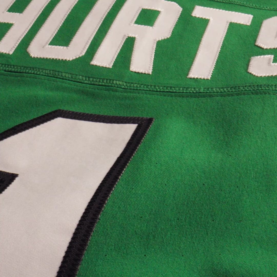 Men's Nike Jalen Hurts Kelly Green Philadelphia Eagles Alternate