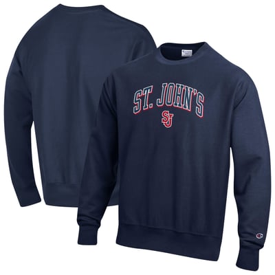 St. John's Red Storm Champion Reverse Weave Sweatshirt - Navy