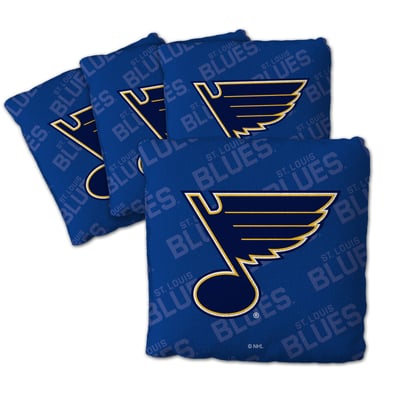 St. Louis Blues Fanpoint Four-Piece Cornhole Bag Set