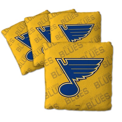 St. Louis Blues Fanpoint Four-Piece Cornhole Bag Set