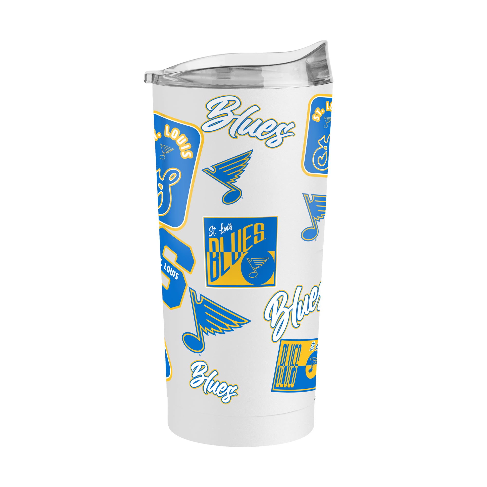 Gobelet isotherme Dreamweave de 59 cl (20 oz) aux couleurs des Blues de Saint-Louis (Logo Brands)