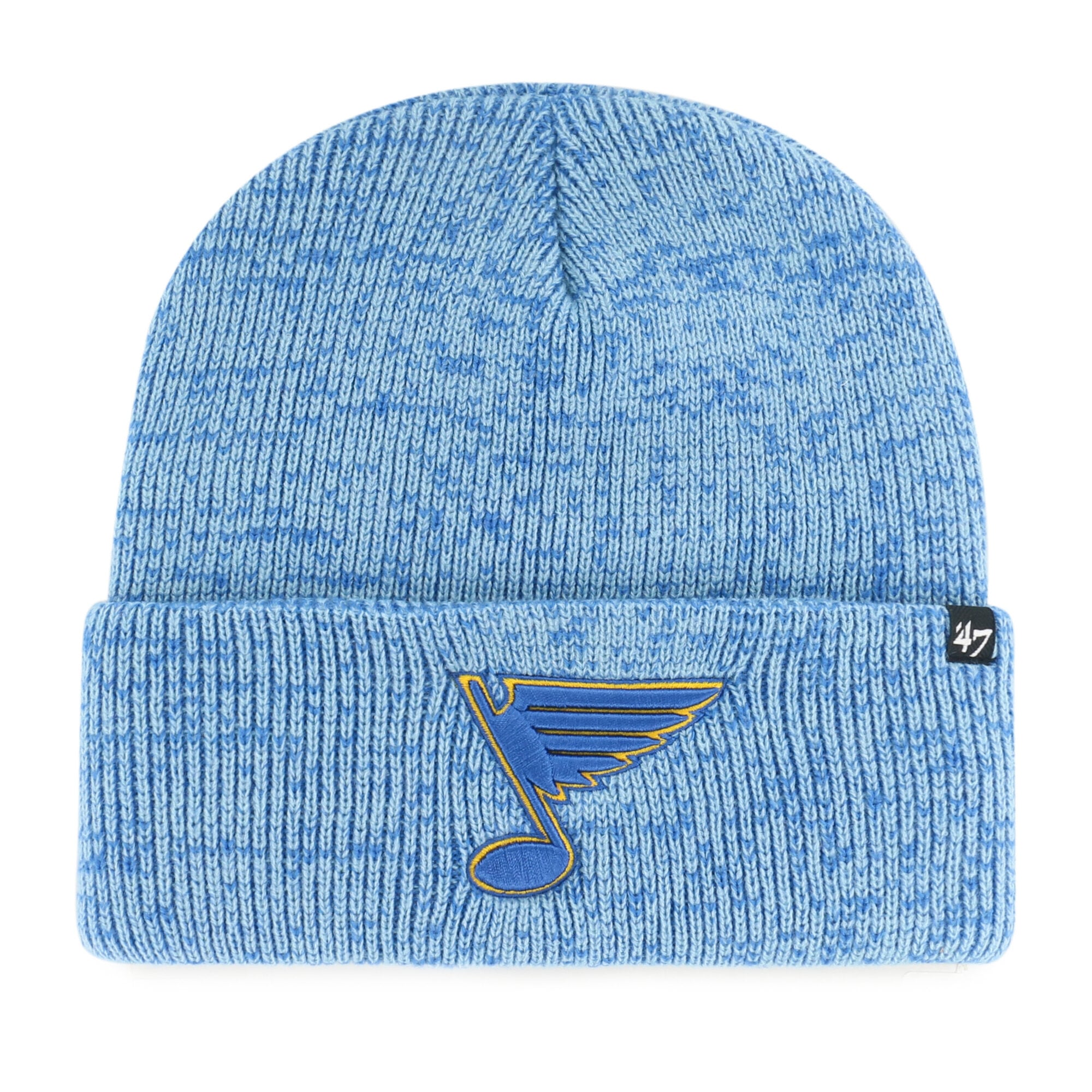 Men's '47 Blue St. Louis Blues Brain Freeze Cuffed Knit Hat