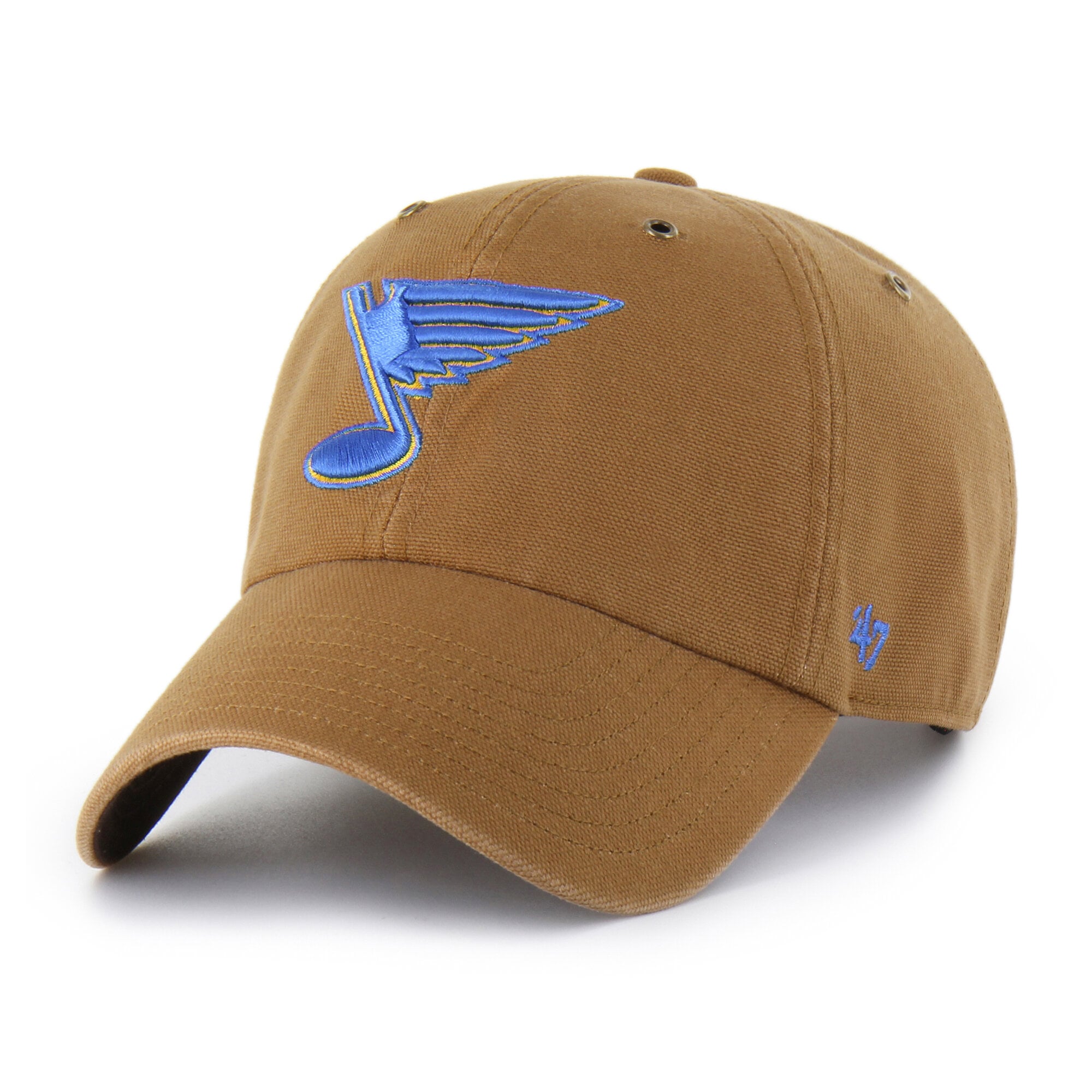 Casquette ajustable Carhartt x '47 marron St. Louis Blues Clean Up pour homme