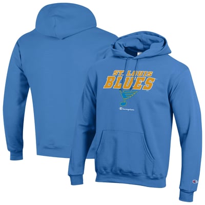 St. Louis Blues Champion Eco Powerblend Hoodie - Blue
