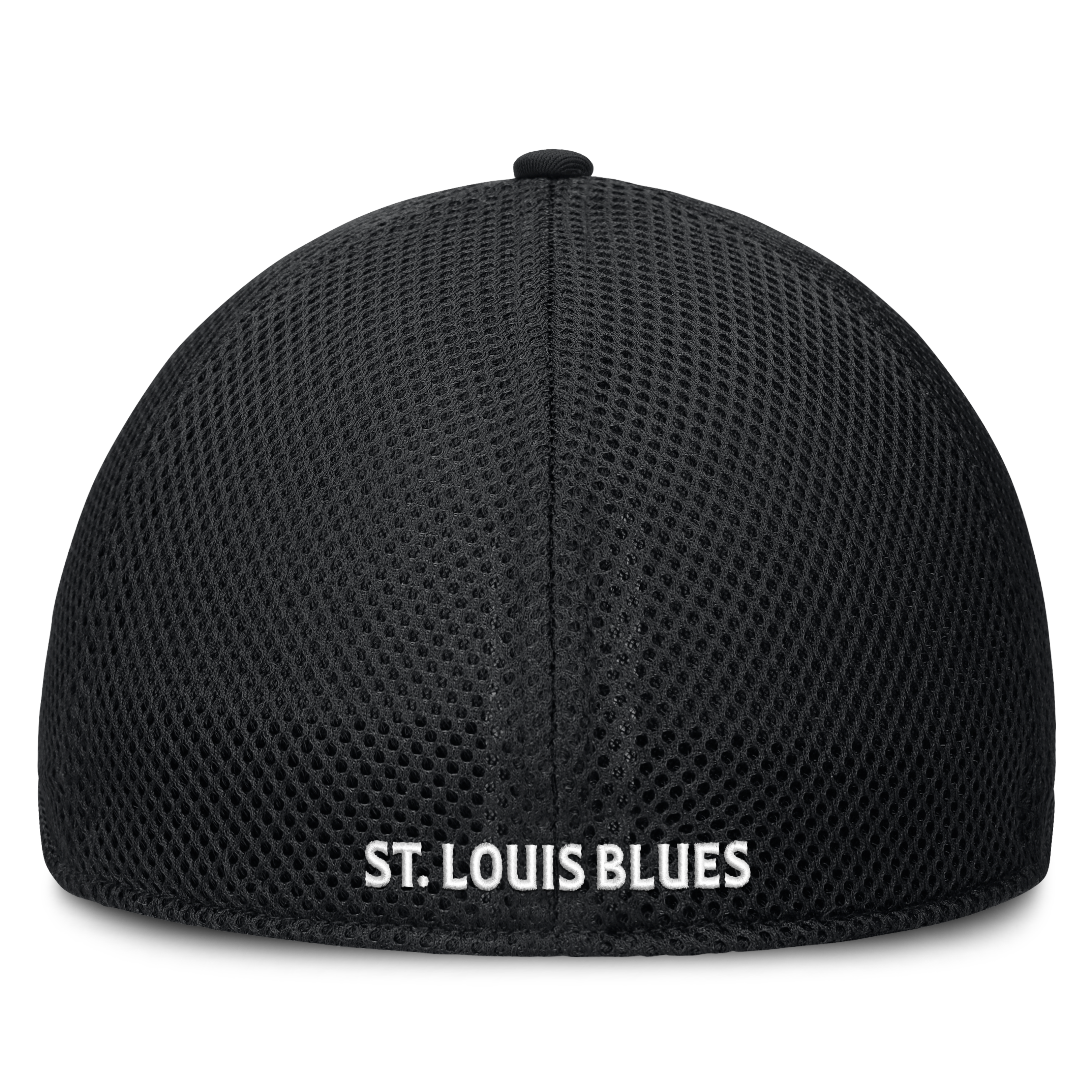 Men's Fanatics  Black St. Louis Blues Tonal Meshback Stretch Hat