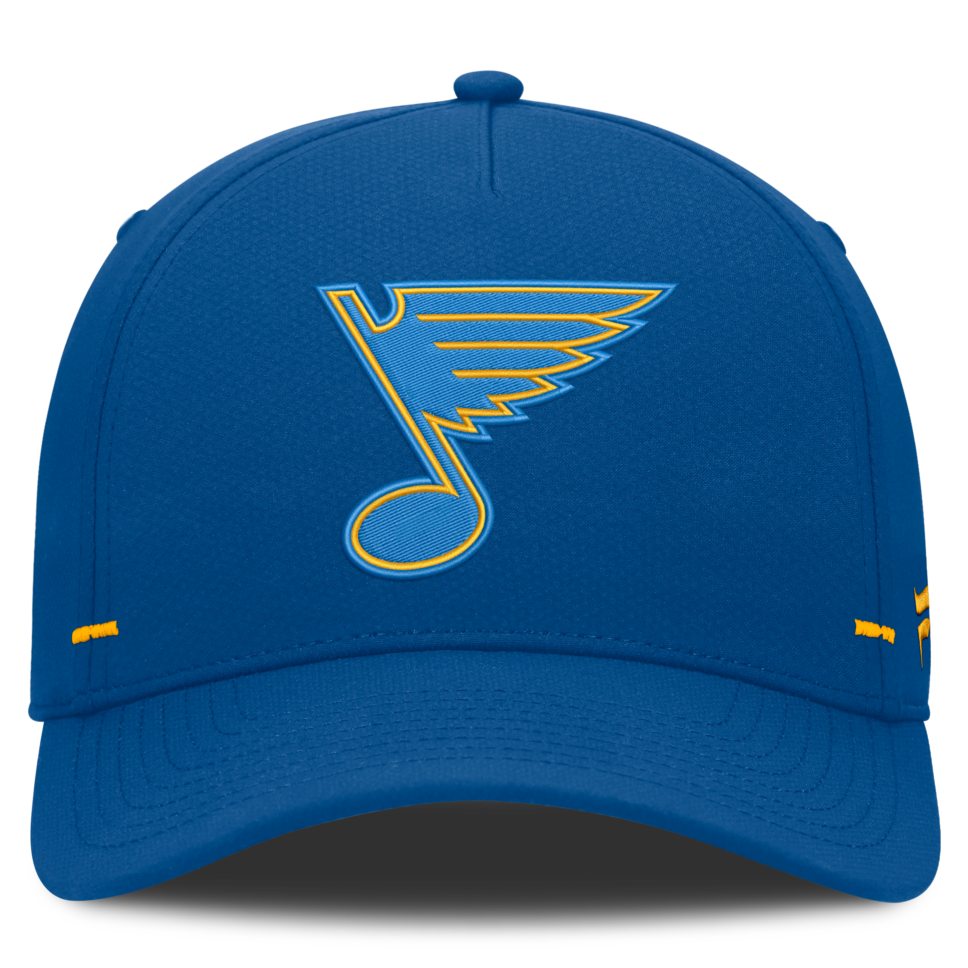 Casquette ajustable Fanatics Blue St. Louis Blues Authentic Pro Rink Bar Tacks A-Frame pour homme