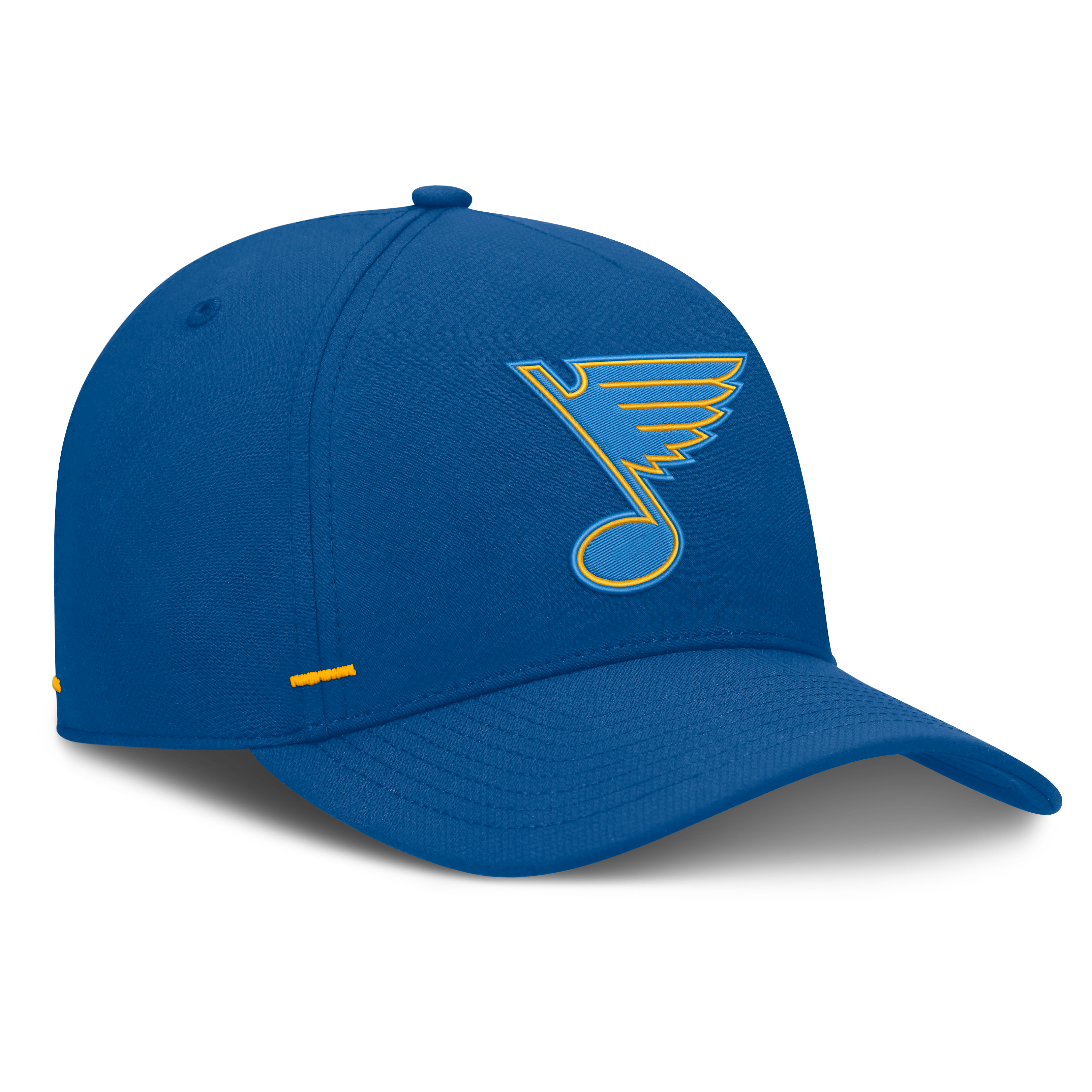 Casquette ajustable Fanatics Blue St. Louis Blues Authentic Pro Rink Bar Tacks A-Frame pour homme