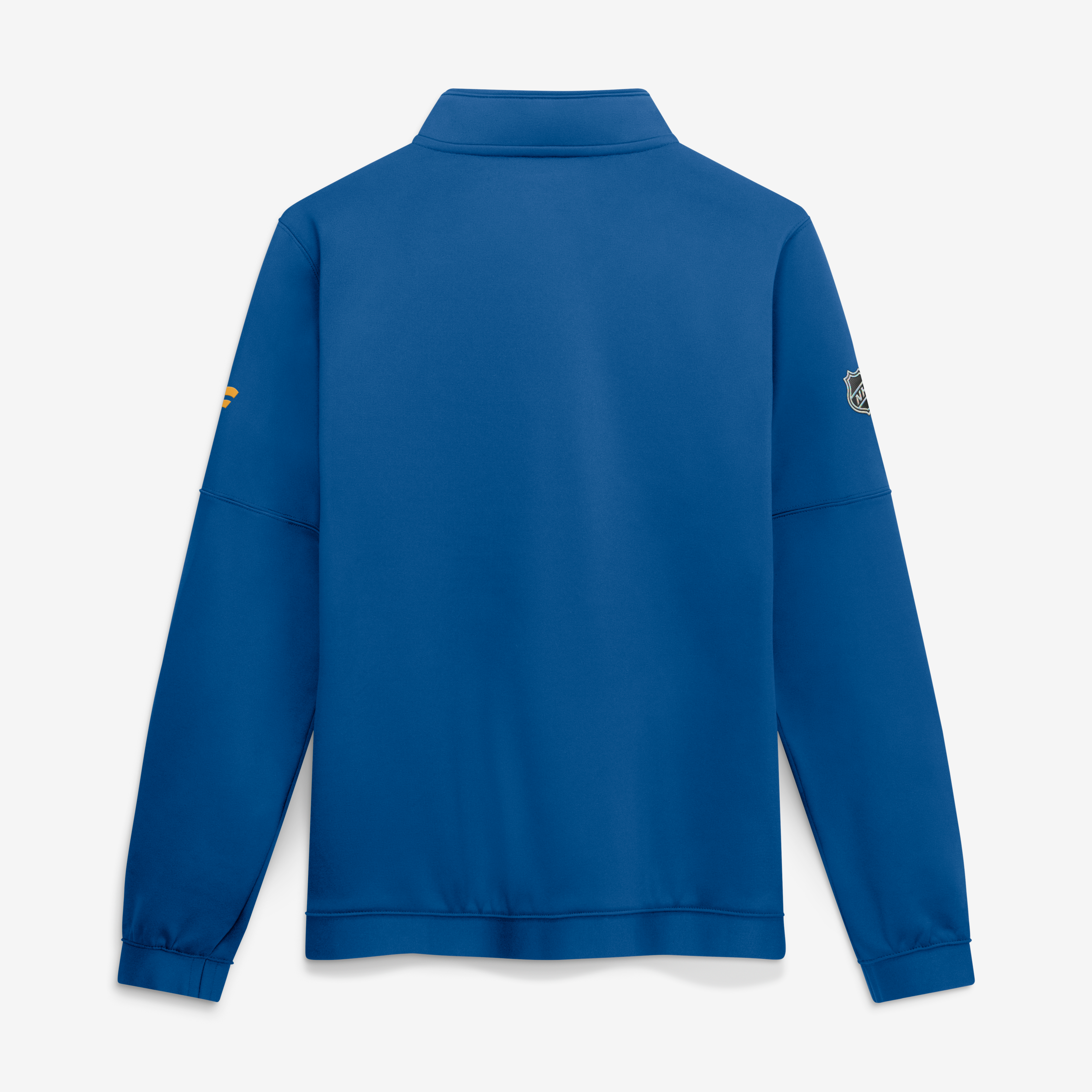 Men's Fanatics Blue St. Louis Blues Authentic Pro Rink Fleece Quarter-Zip Pullover