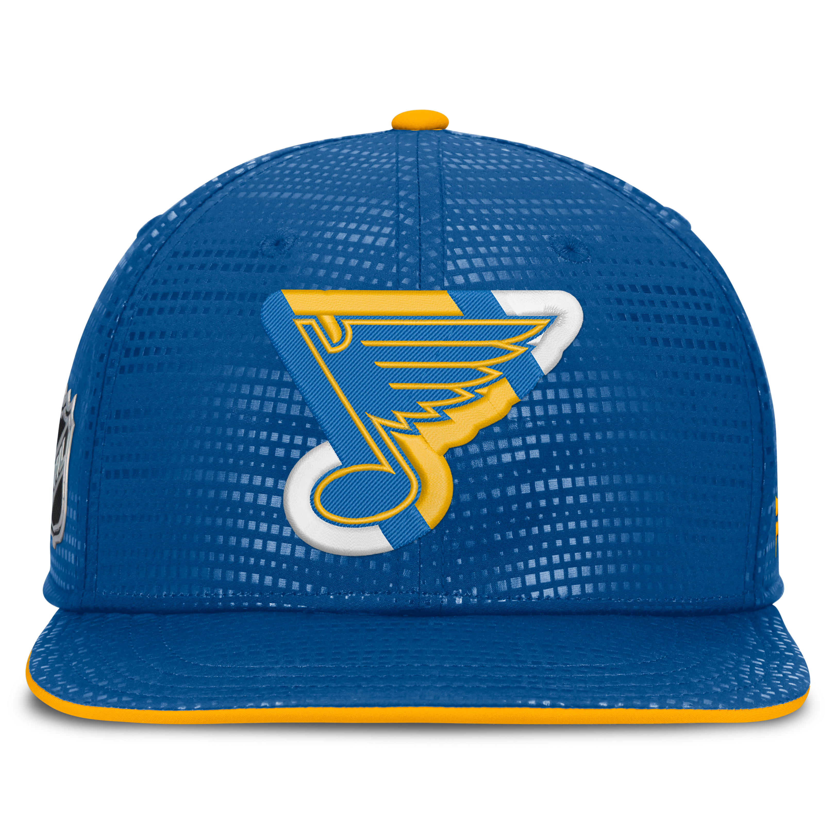 Casquette à visière carrée authentique St. Louis Blues de St. Louis, modèle Fanatics Blues, pour homme