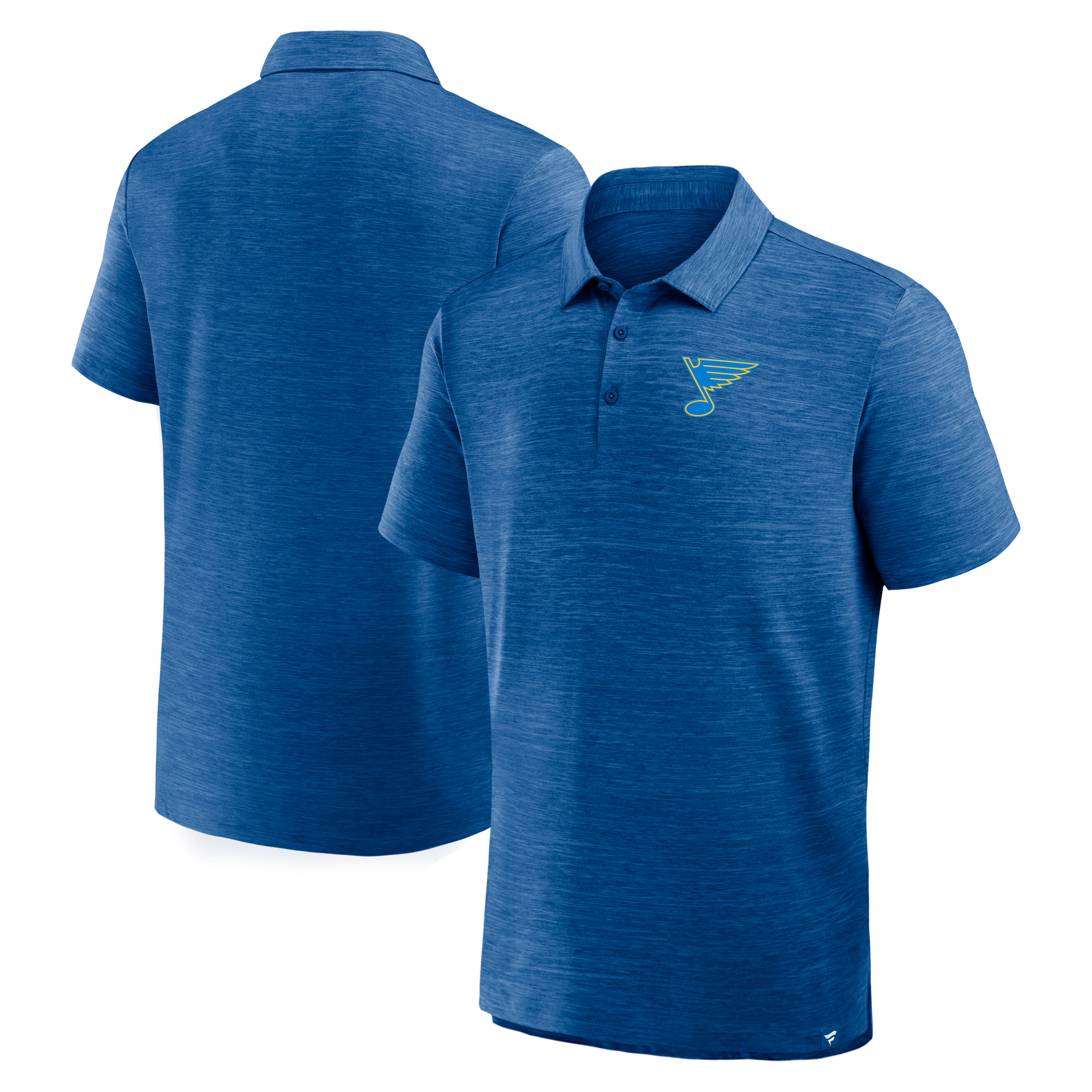 Polo à pochette bleu St. Louis Blues de Fanatics pour homme