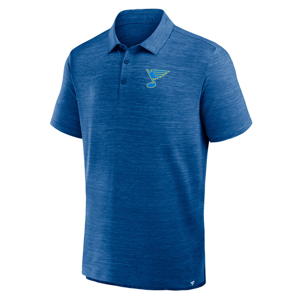 Men's St. Louis Blues Fanatics Blue Clutch Polo