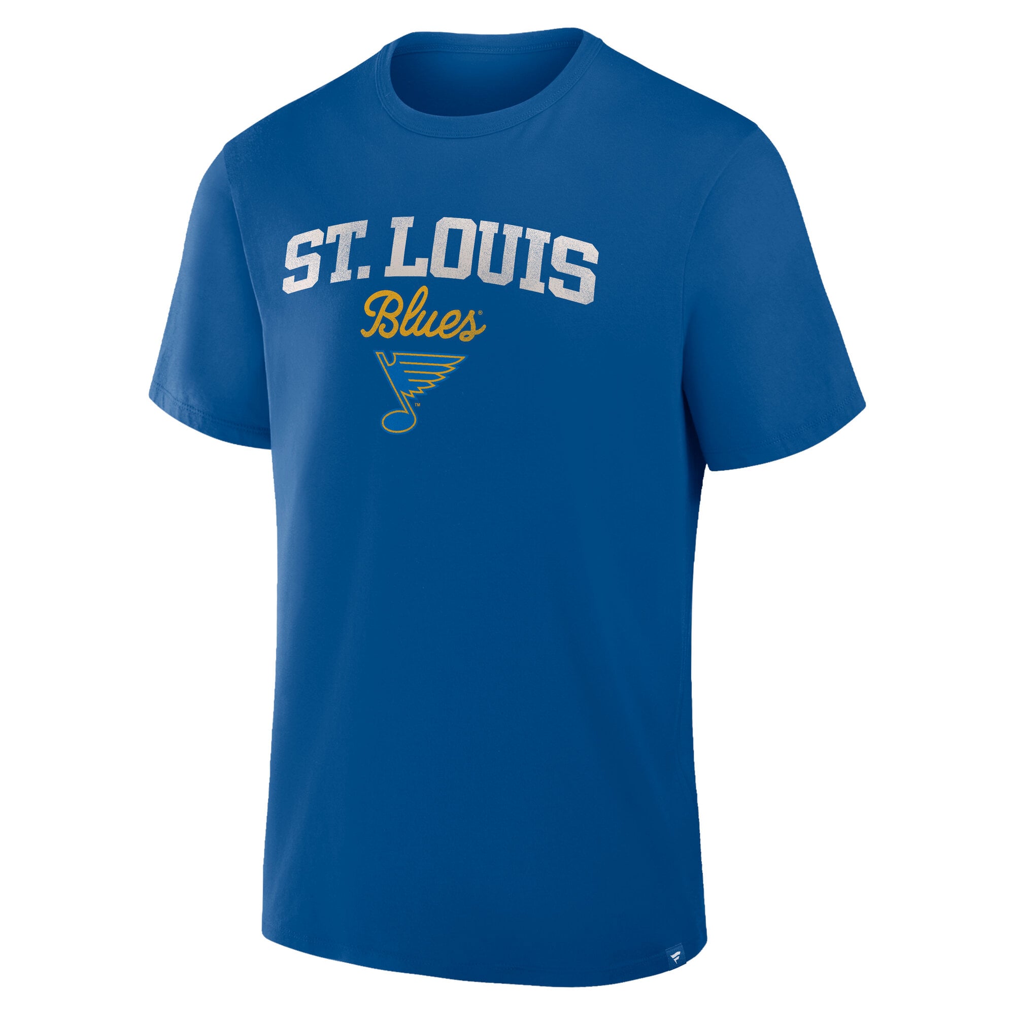 T-shirt à carreaux croisés Royal St. Louis Blues Legacy de Fanatics pour homme